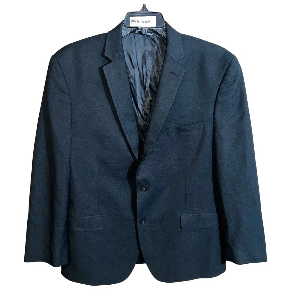 Andrew Marc Blazer Sport Coat Men’s Size 46R Black 2 Button Front